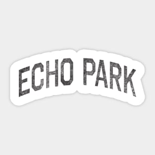 Echo Park in Los Angeles Sticker